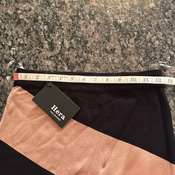 Hera Collection knitted stripped pencil skirt NWT S - Picture 6 of 7